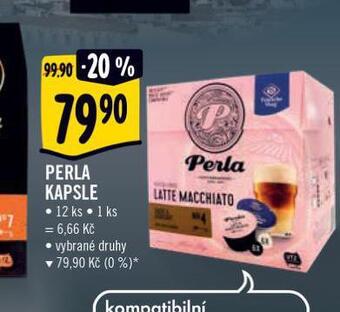 Albert Kávové kapsle perla nabídka