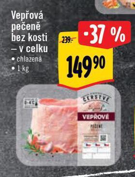Albert Vepřová pečeně bez kosti nabídka