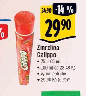 Albert Zmrzlina calippo nabídka