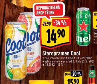 Albert Staropramen cool nabídka