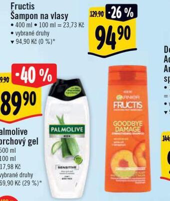 Albert Fructis šampon nabídka