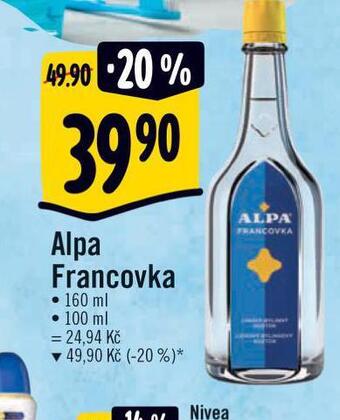 Albert Alpa francovka nabídka