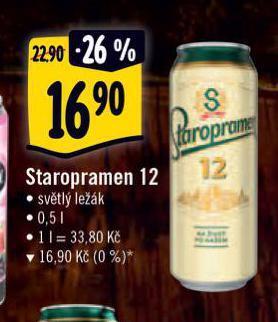 Albert Pivo staropramen nabídka