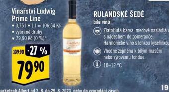 Albert Rulandské šedé nabídka