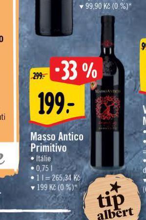 Albert Masso antico primitivo nabídka