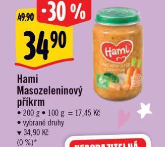 Albert Hami masozeleninový příkrm nabídka