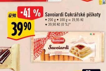 Albert Savoiardi cukrářské piškoty nabídka