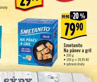 Albert Smetanito na pánev a gril nabídka