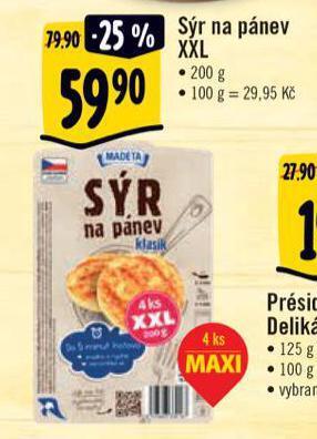 Albert Sýr na pánev nabídka