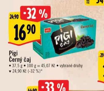 Albert Pigi čaj nabídka
