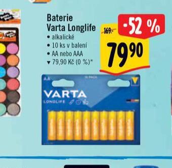 Albert Varta baterie nabídka