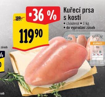 Albert Kuřecí prsa s kostí nabídka