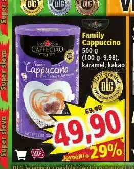 Norma Káva cappuccino nabídka