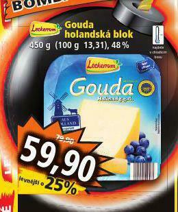 Norma Sýr gouda nabídka