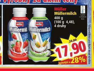 Norma Muller mullermilch nabídka