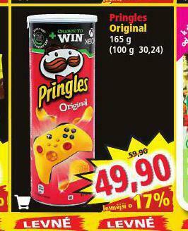 Norma Pringles original nabídka