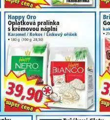 Norma Happy oro oplatková pralinka nabídka