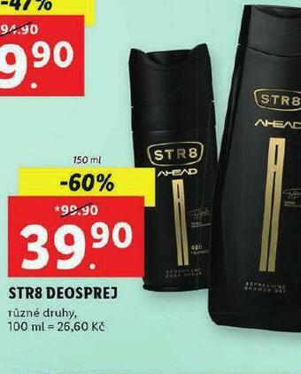 Lidl Str8 deosprej nabídka