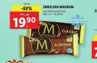 Lidl Zmrzlina magnum nabídka