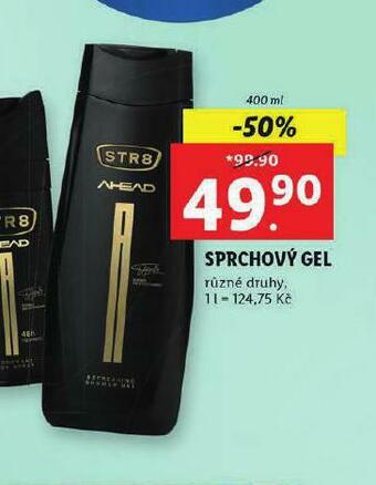 Lidl Str8 sprchový gel nabídka