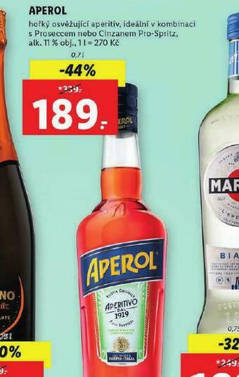Lidl Aperol nabídka