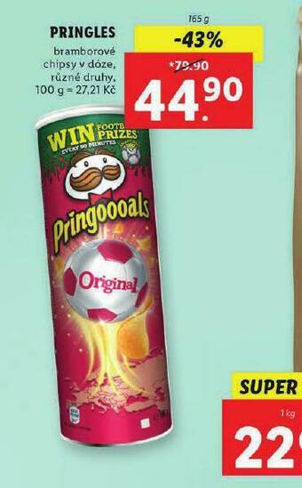 Lidl Pringles nabídka
