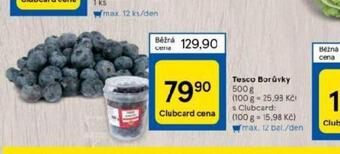 Tesco Borůvky nabídka