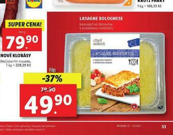 Lidl Lasagne bolognese nabídka
