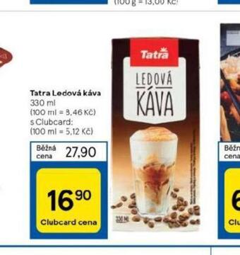 Tesco Tatra ledová káva nabídka