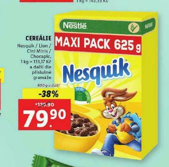 Lidl Cereálie nabídka