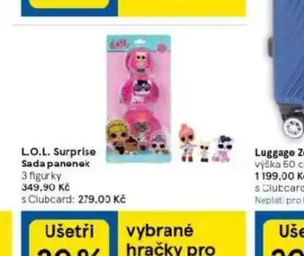 Tesco L.o.l. surprise sada panenek nabídka