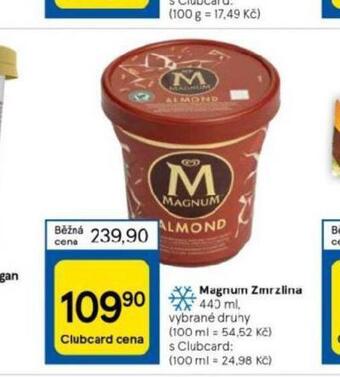 Tesco Magnum zmrzlina nabídka