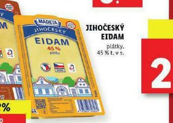 Lidl Jihočeský eidam nabídka