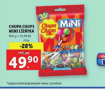 Lidl Chupa chups mini lízátka nabídka