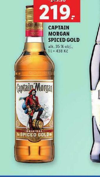 Lidl Captain morgan spiced gold nabídka