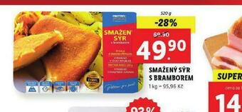 Lidl Smažený sýr s bramborem nabídka