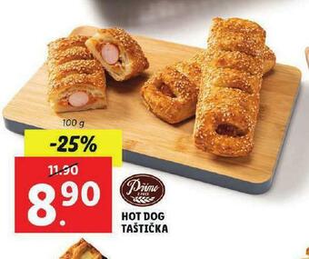 Lidl Hot dog taštička nabídka