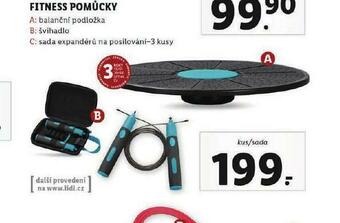 Lidl Fitness pomůcky nabídka