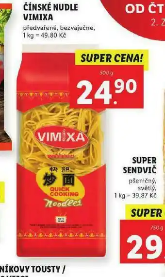 Vixima čínské nudle