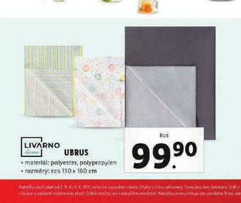 Lidl Ubrus nabídka