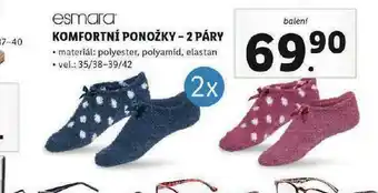 Lidl Komfortní ponožky nabídka