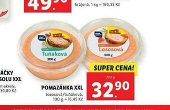 Lidl Pomazánka xxl nabídka