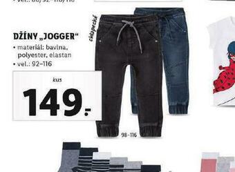 Lidl Džíny jogger nabídka