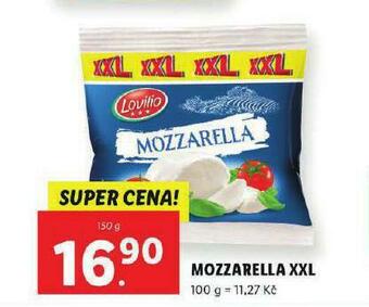 Lidl Mozzarella xxl nabídka