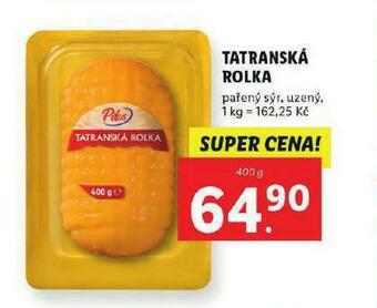 Lidl Tatranská rolka nabídka