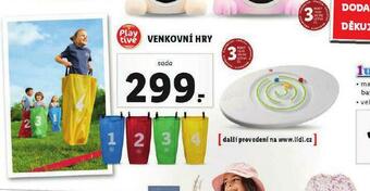 Lidl Venkovní hry nabídka