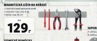 Lidl Magnetická lišta na nářadí nabídka