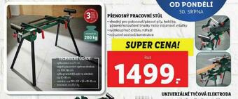 Lidl Přenosný pracovní stůl nabídka