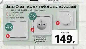 Zásuvky / vypínače / stmívače osvětleni