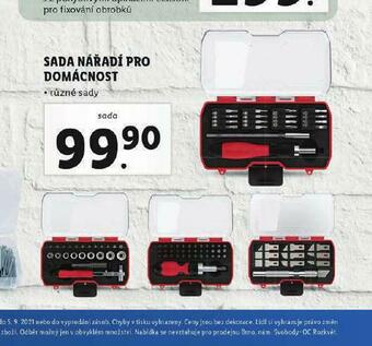 Lidl Sada nářadí pro domácnost nabídka